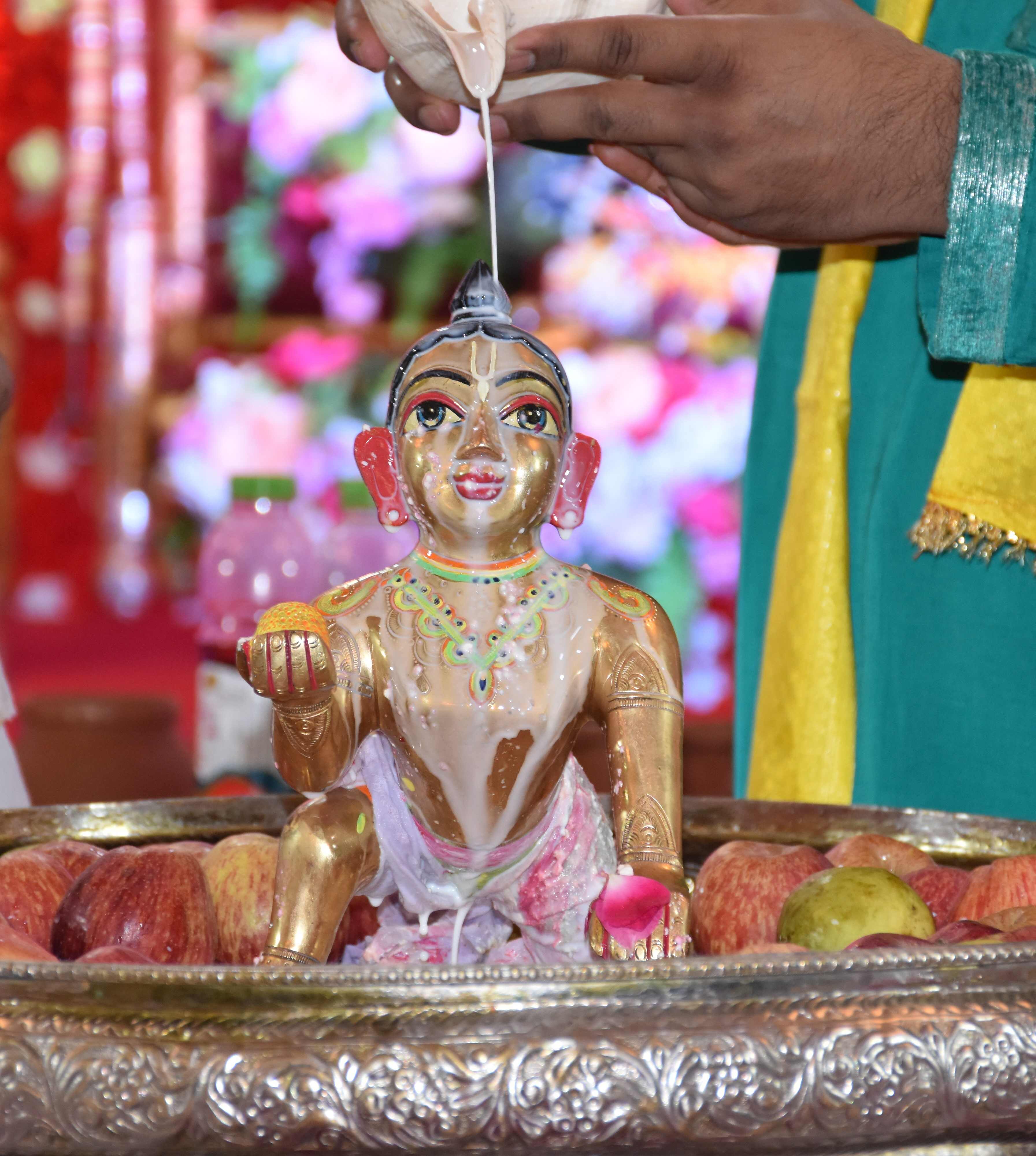 Panchamrit Abhishek (Laddu Gopal)
